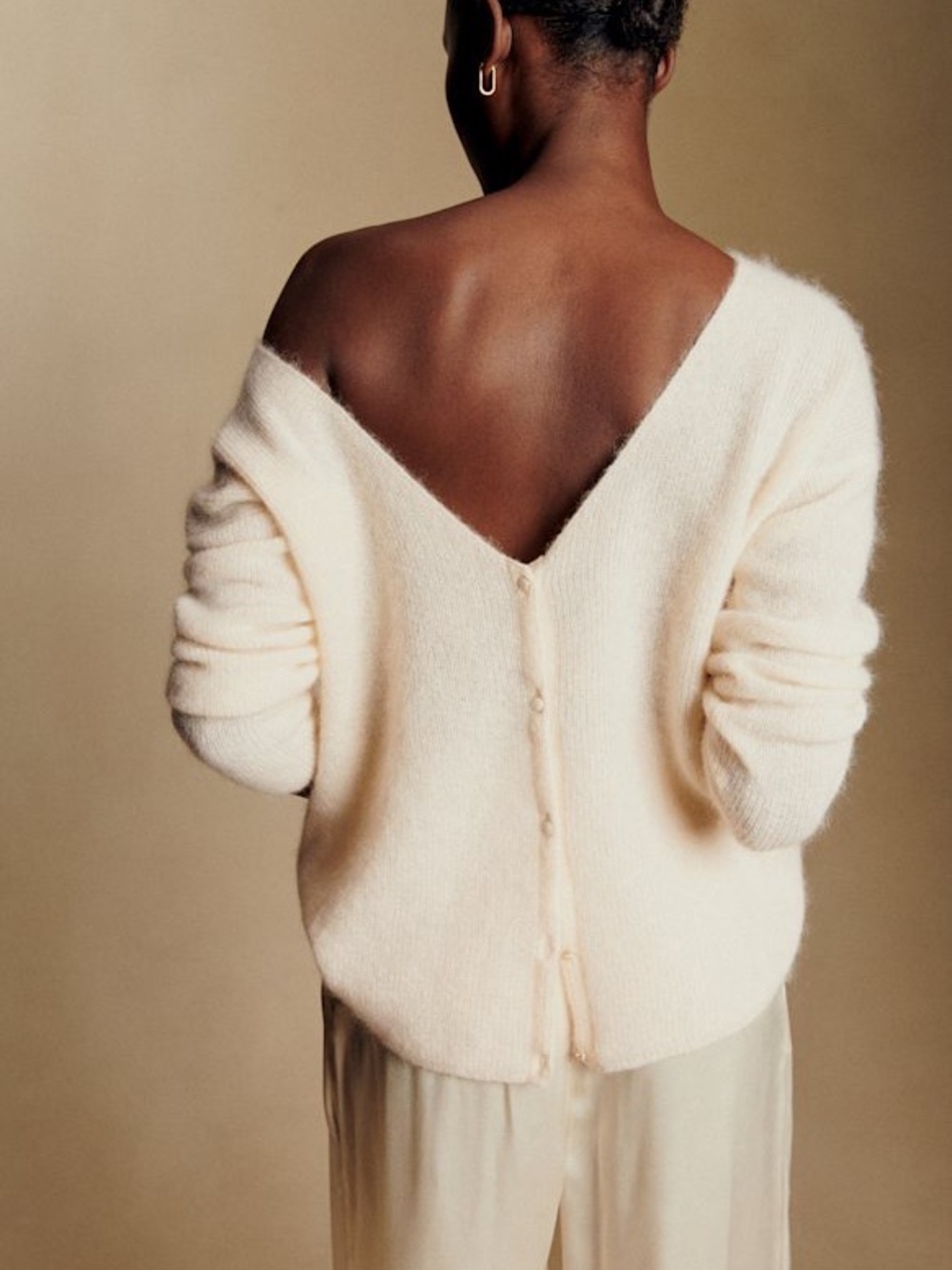 Sezane Barry mohair cardigan - Picture 5 of 9